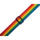 Ремень для гитары LEVY'S M8POLY-RNB Single Tone Solid Colored Poly Series (Rainbow)