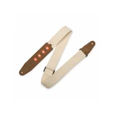 Ремень для гитары Levy's MC2PH-NAT PickPocket Cotton Series (Natural)