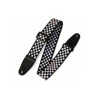 Ремень для гитары Levy's MP-28 Graphic Waves Series (Checkerboard)