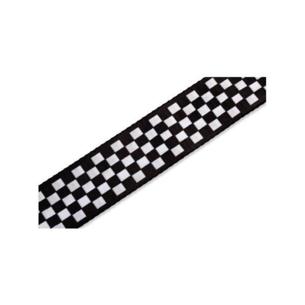 Ремінь для гітари Levy's MP-28 Graphic Waves Series (Checkerboard)
