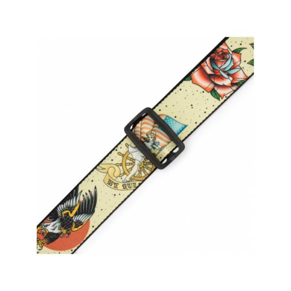 Ремінь для гітари Levy's MP2TAT-005 Tattoo Series (Old School)