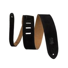 Ремінь для гітари LEVY'S MS12-BLK Simply Suede Series (Black)