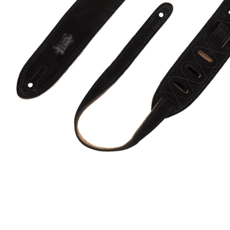 Ремінь для гітари LEVY'S MS12-BLK Simply Suede Series (Black)