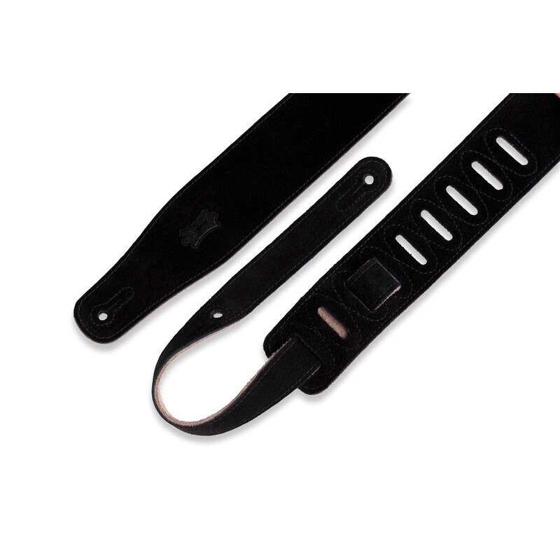 Ремень для гитары LEVY'S MS26-BLK Simply Suede Series (Black)