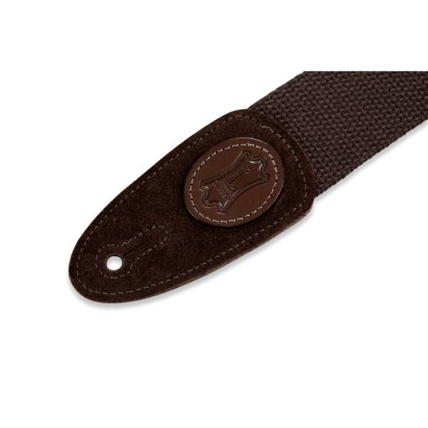 Ремінь для гітари Levy's MSSC8-BRN Cotton Guitar Strap Brown