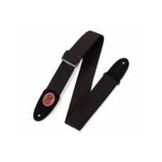 Ремінь для гітари Levy's MSSC8-BLK Signature Cotton Series (Black)