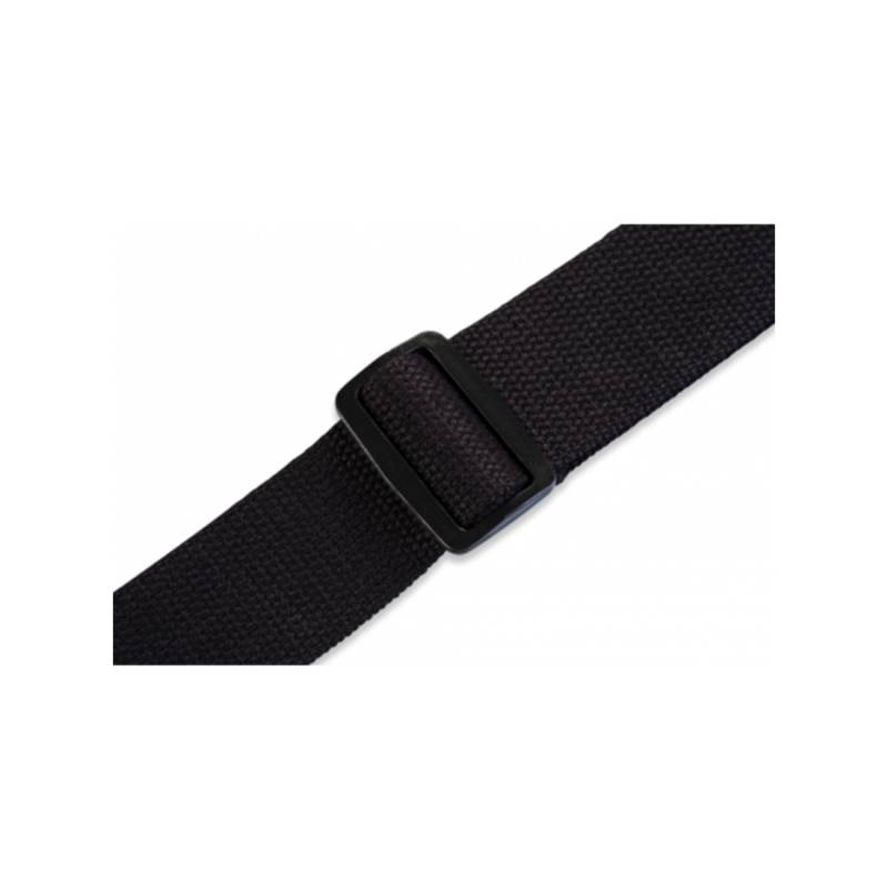 Ремінь для гітари Levy's MSSC8-BLK Signature Cotton Series (Black)