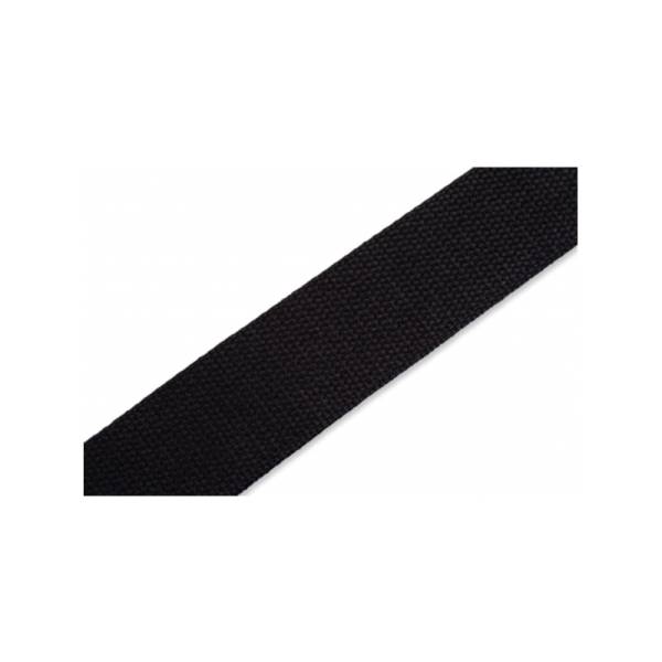 Ремінь для гітари Levy's MSSC8-BLK Signature Cotton Series (Black)