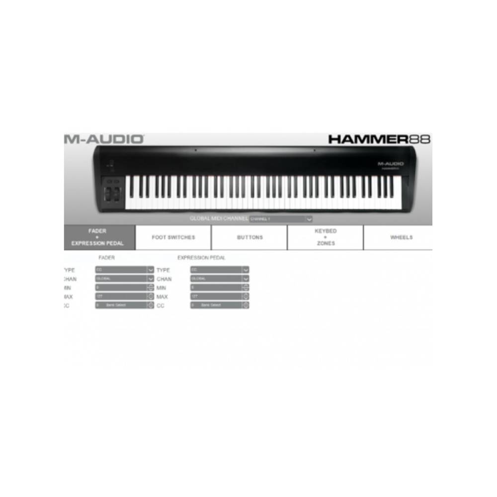 MIDI-клавіатура M-AUDIO Hammer 88