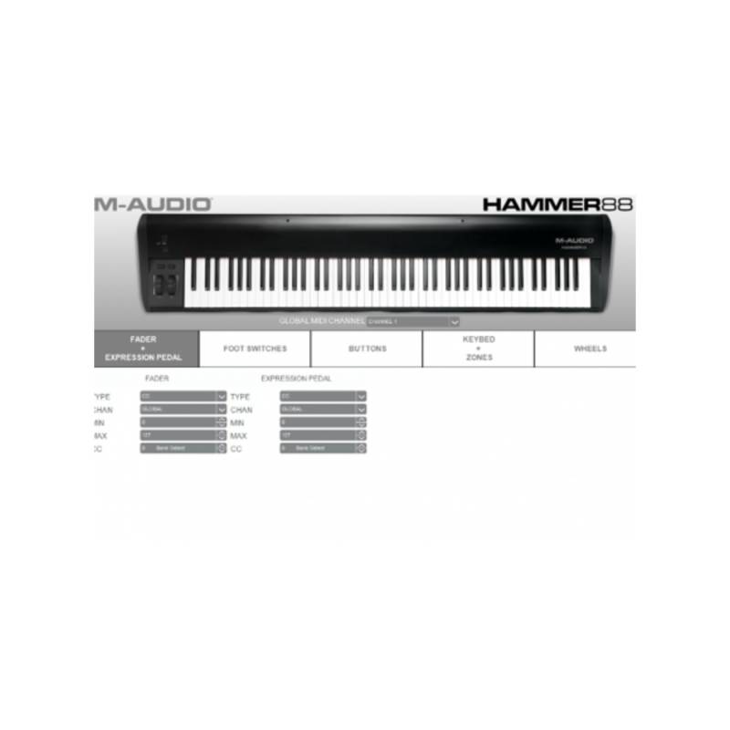MIDI-клавиатура M-AUDIO Hammer 88