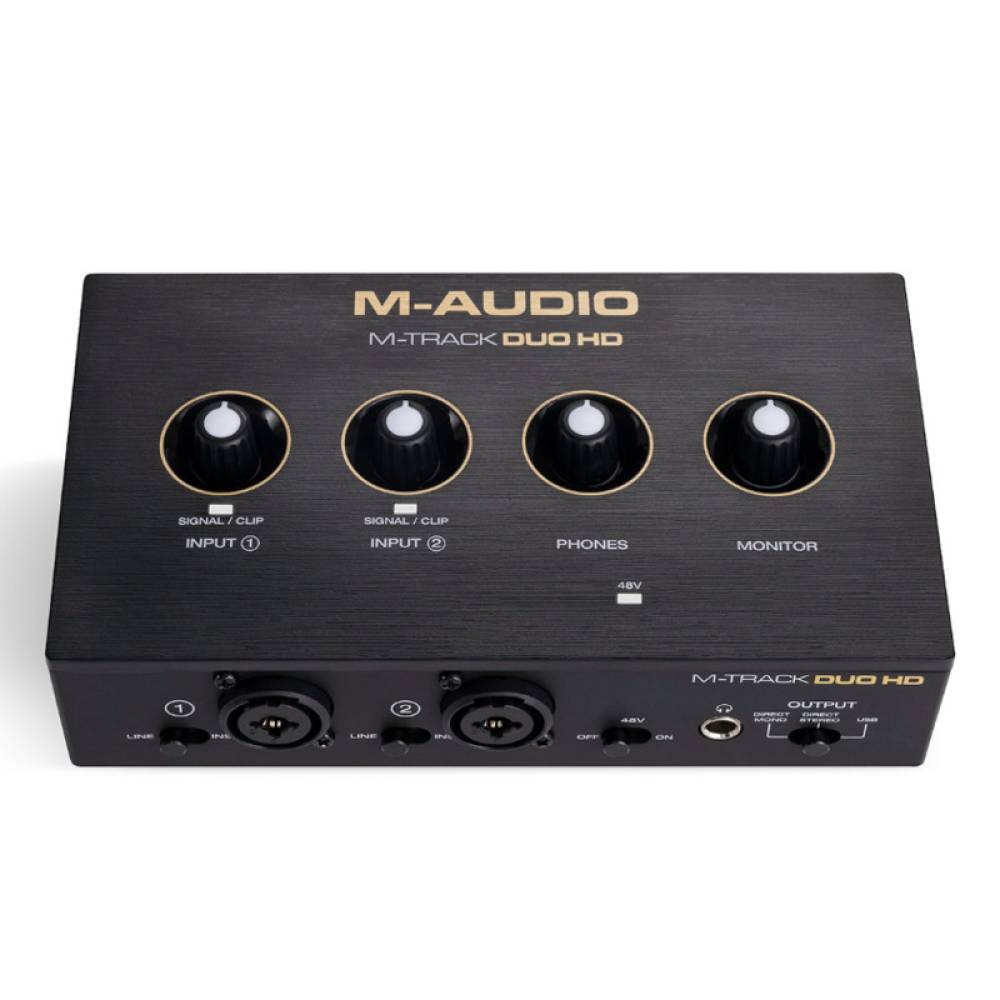 Аудиоинтерфейс M-AUDIO M-Track Duo HD Аудиоинтерфейс M-AUDIO M-Track Duo HD