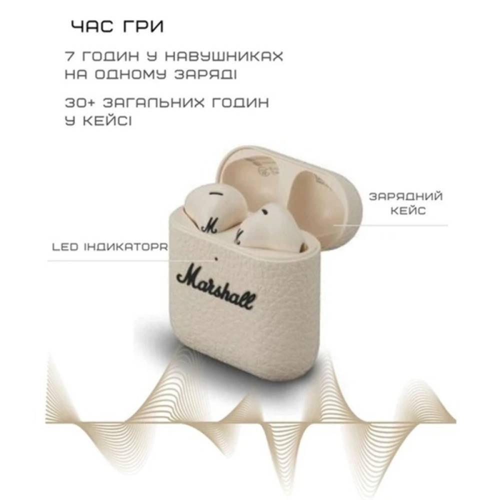 Наушники открытые Marshall Minor IV Cream (1007875)