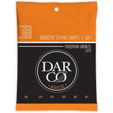 Струны для акустической гитары Martin D210 Darco Phosphor Bronze Extra Light 10/47