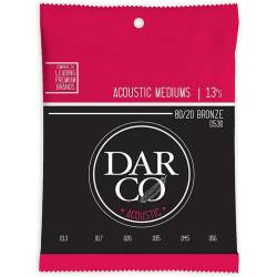 Струни для акустичної гітари Martin D530 Darco 80/20 Bronze Medium 13/56