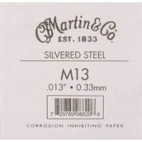 Струна Martin M13 Silvered Steel .013