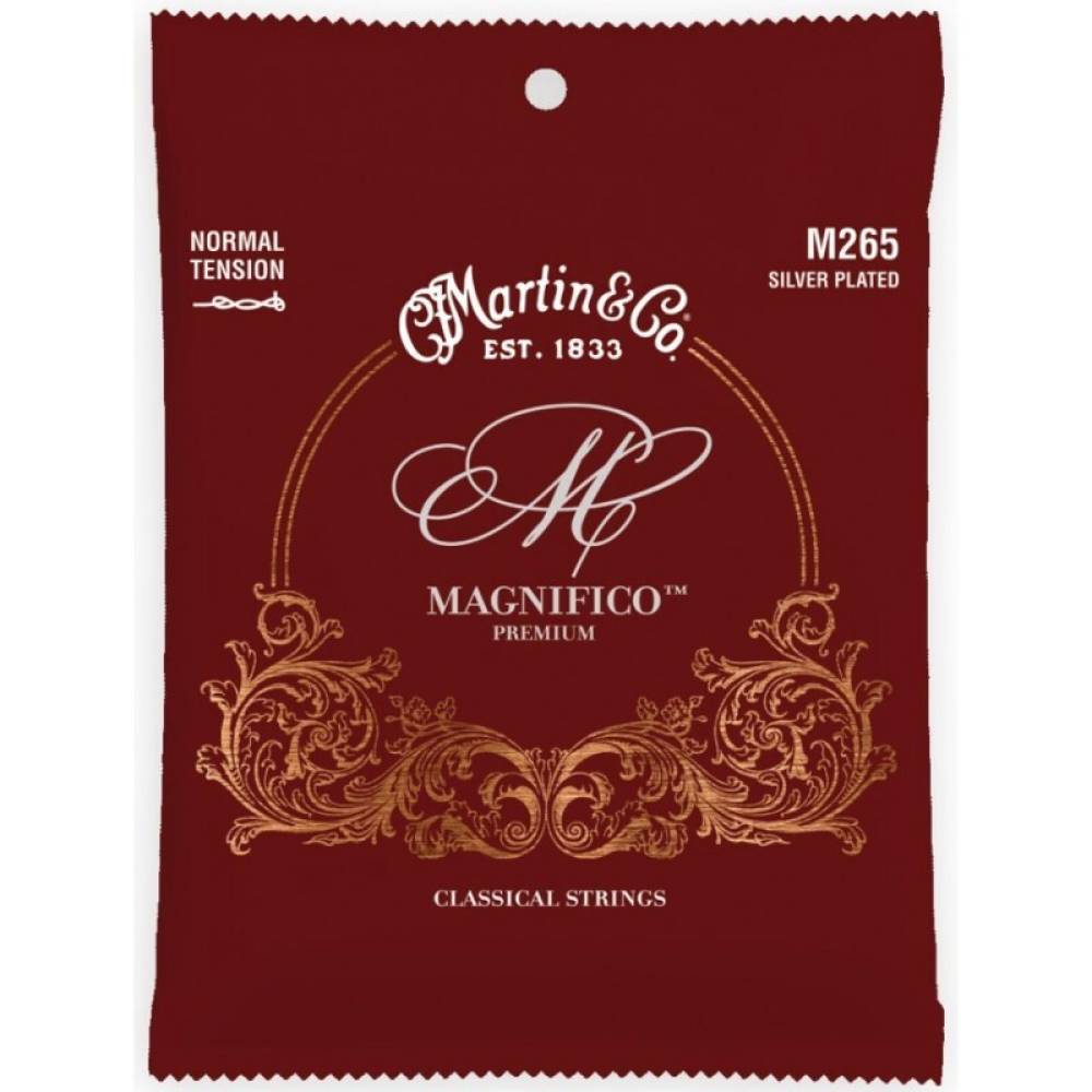 Струны для классической гитары Martin M265 Magnifico Premium Normal Tension