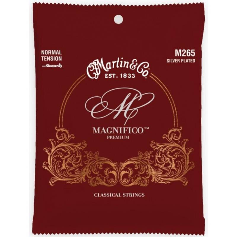 Струни для класичної гітари Martin M265 Magnifico Premium Normal Tension