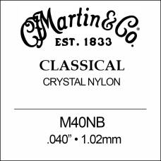 Струна Martin M40NB 3rd Nylon Ball End .040