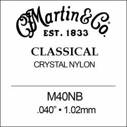 Струна Martin M40NB 3rd Nylon Ball End .040