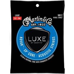 Струны для акустической гитары Martin MK12 Luxe Custom Light 12/54
