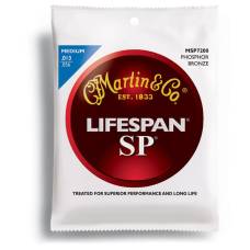 Струни для акустичної гітари Martin MSP7200 SP Lifespan 92/8 Phosphor Bronze Medium 13/56