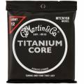 Струны для акустической гитары Martin MTCN160 Titanium Core Light 12/55