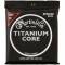 Струни для акустичної гітари Martin MTCN160 Titanium Core Light 12/55