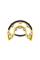 Тамбурин MAXTONE 818N/P Power-2 Tambourine w/Protecting Trim (Yellow)