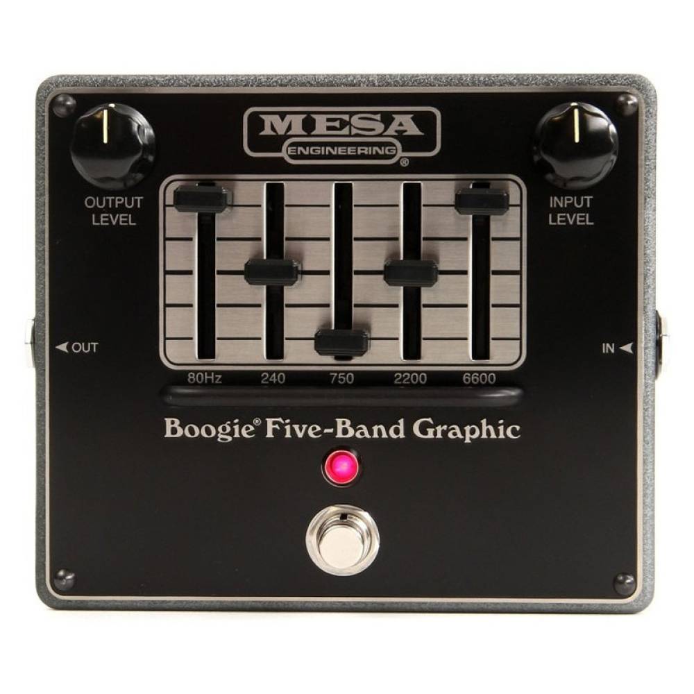 Педаль ефектів MESA/Boogie Five-Band Graphic Equalizer Педаль ефектів MESA/Boogie Five-Band Graphic Equalizer