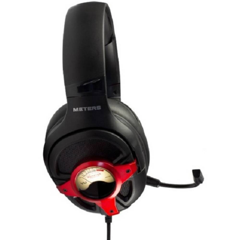 Наушники звукоизоляционные Meters Level Up Red VU-Meter