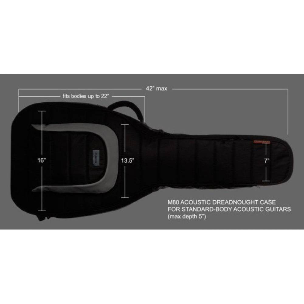 Чохол для акустичної гітари MONO M80-AD-BLK Dreadnought