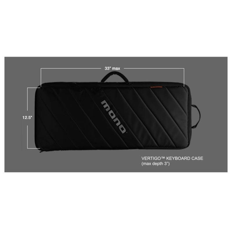 Чохол для синтезатора MONO M80-K49-BLK