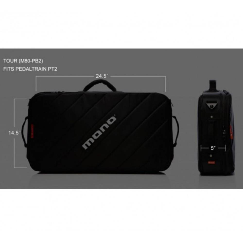 Чохол для педалборда MONO M80-PB2-BLK TOUR