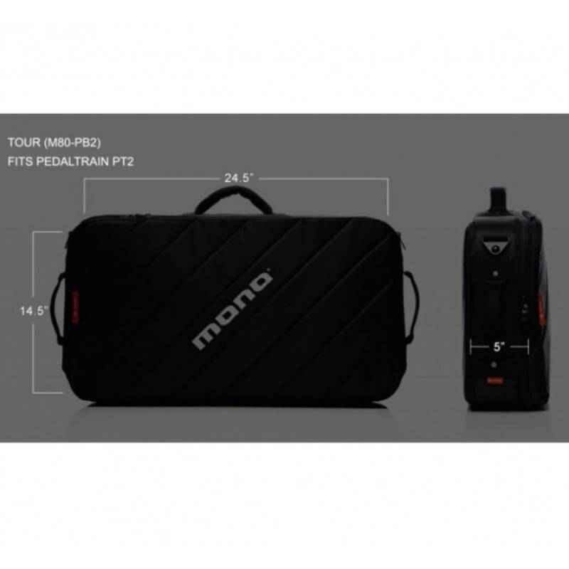 Чехол для педалборда MONO M80-PB2-BLK TOUR
