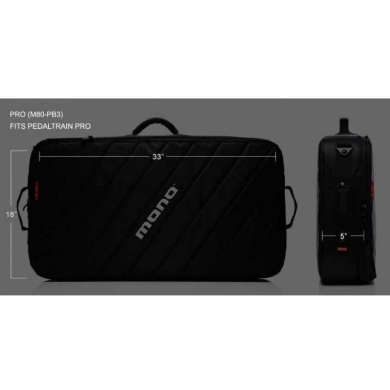 Чехол для педалборда MONO M80-PB3-BLK PRO