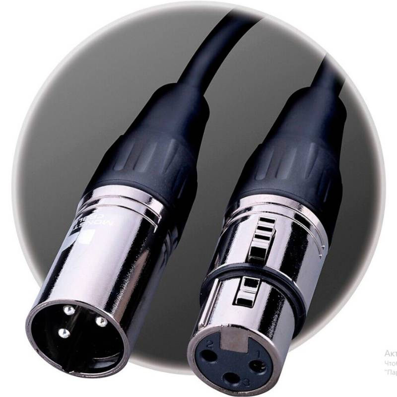 Мікрофонний кабель Monster CLAS-M-10WW XLR-XLR 3м.