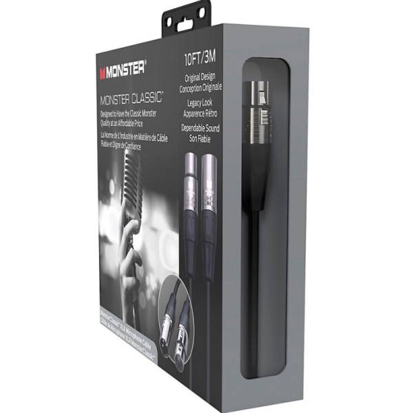Кабель микрофонный Monster CLAS-M-10WW XLR-XLR 3м.
