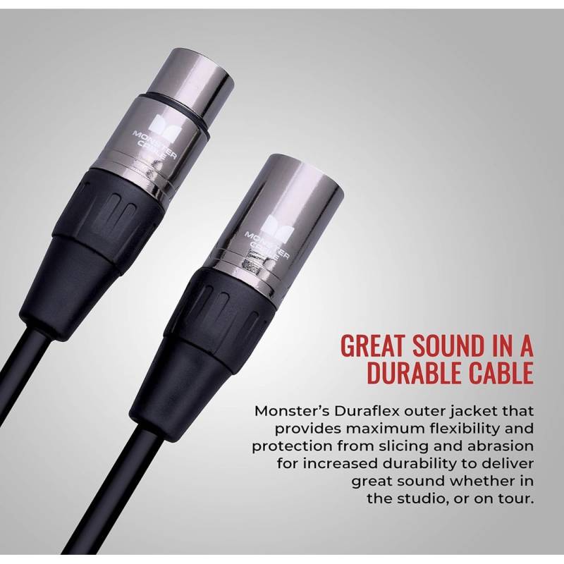 Кабель микрофонный Monster CLAS-M-20WW Prolink Classic Microphone Cable 6 м.