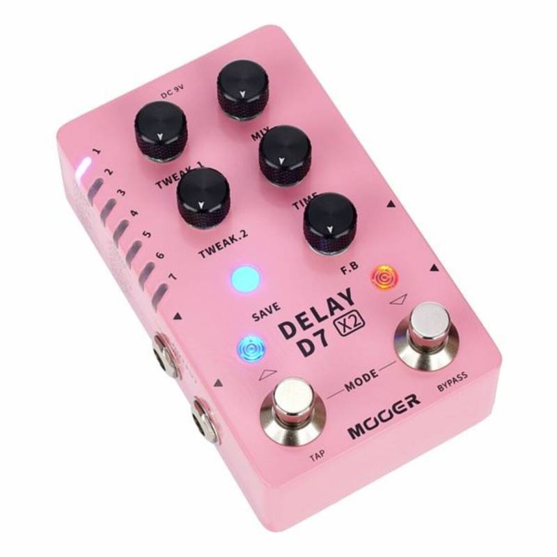 Педаль ефектів MOOER D7 X2 Delay