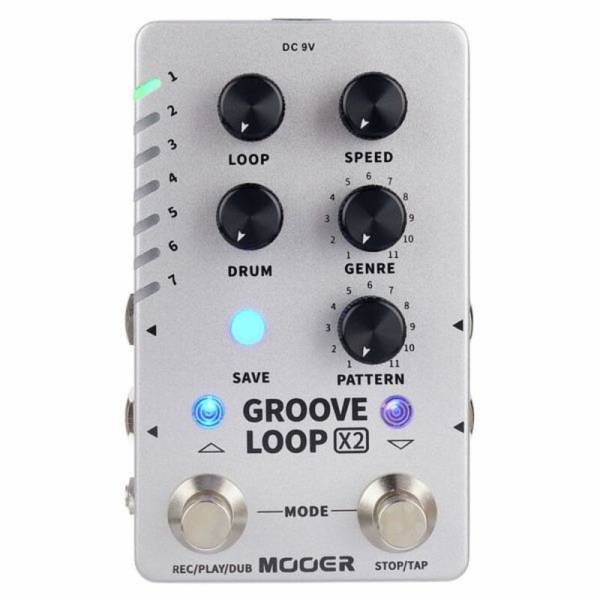 Педаль эффектов MOOER GROOVE LOOP X2
