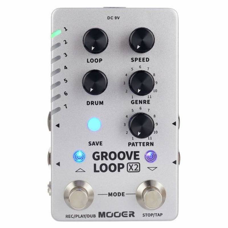 Педаль ефектів MOOER GROOVE LOOP X2