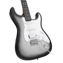Електрогітара MOOER MSC12 Pro (Iron Silver)