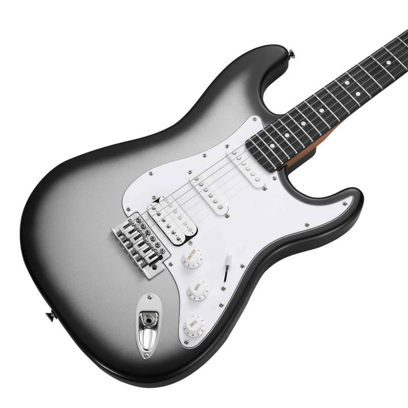 Електрогітара MOOER MSC12 Pro (Iron Silver)