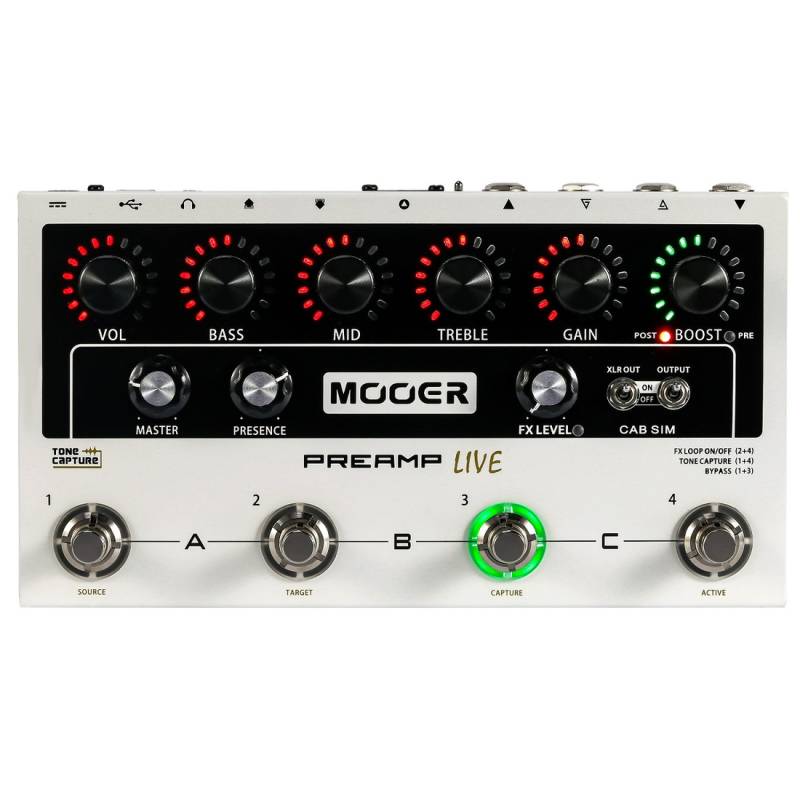Педаль ефектів MOOER PREAMP LIVE
