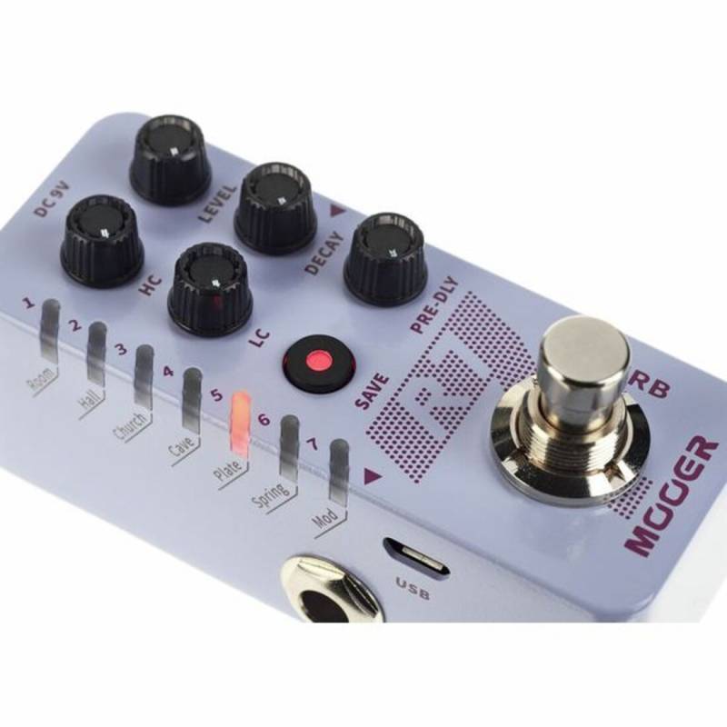 Педаль эффектов MOOER R7 Reverb