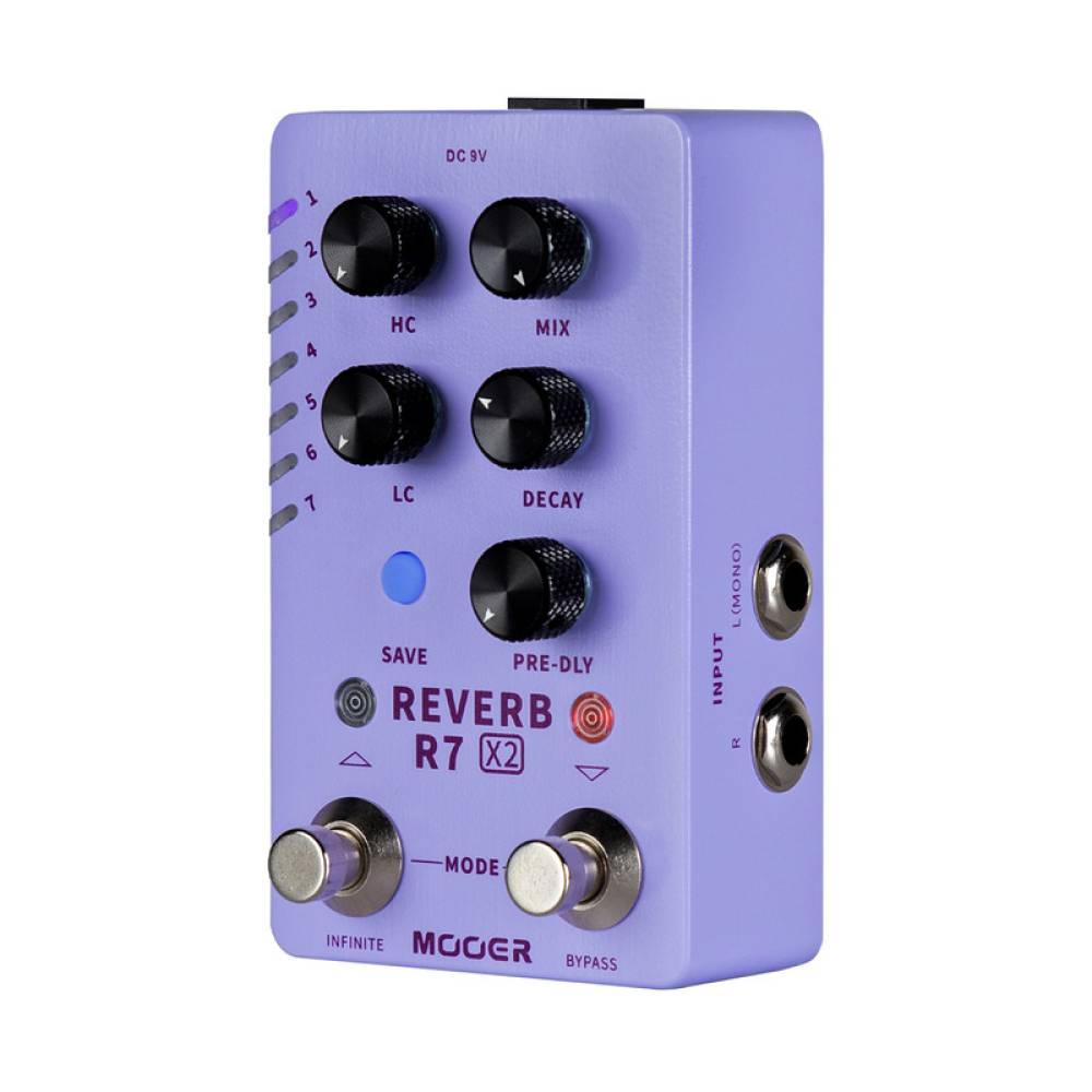 Педаль ефектів MOOER R7 X2 Reverb