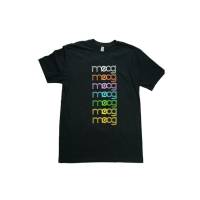 Футболка мужская классическая с логотипом MOOG Rainbow Spectrum Tee LARGE