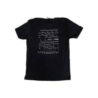 Футболка мужская классическая с логотипом MOOG Polyrhythms Tee MEDIUM