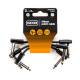 Інструментальний кабель MXR 3 INCH RIBBON PATCH CABLE - 3 PACK Інструментальний кабель MXR 3 INCH RIBBON PATCH CABLE - 3 PACK