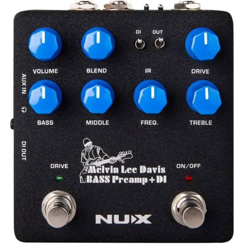 NUX MLD Bass Preamp + DI Pedal (NBP-5)